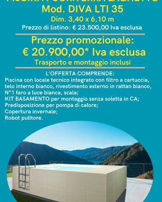 Piscina per giardino