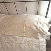 lenzuola Matrimoniale  in puro lino .