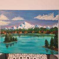 Quadro colori acrilici