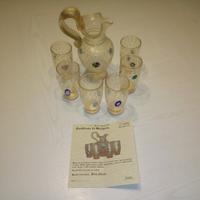 Brocca in vetro di Murano del maestro Alberto Donà