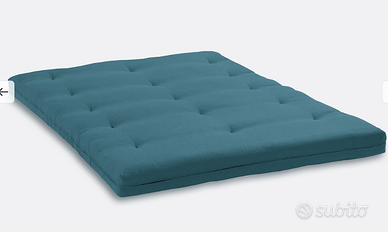 Futon + Base Divano-Letto futon in legno chiaro