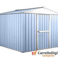 Box porta attrezzi lamiera 276x260 azzurro