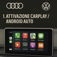 Attivazione Carplay & Android auto e Navigatore