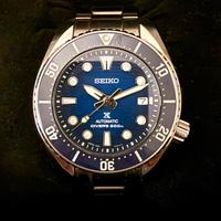 Seiko Prospex Diver’s 200m Sumo Blue Full Set