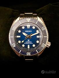 Seiko Prospex Diver’s 200m Sumo Blue Full Set