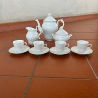 Set da caffè in porcellana bianca Richard Ginori –