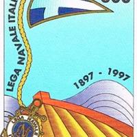Francobollo Lega Navale Italiana 800 lire