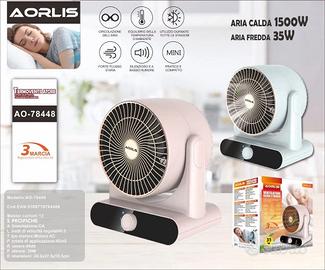 Termoventilatore Aorlis AO-78448 Blu 1500W Caldo