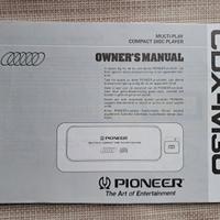 Manuale CD Player Pioneer CDX-M30 - vintage