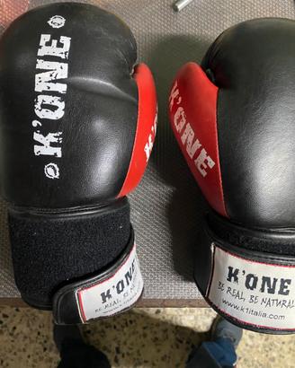 Guantoni e protezione tibia