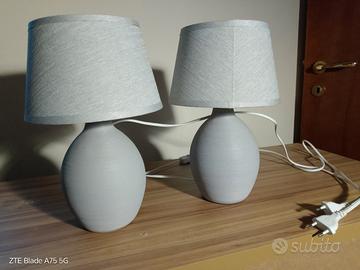 Coppia di lampade 