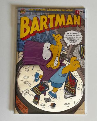 fumetto Bartman 1 macchia nera