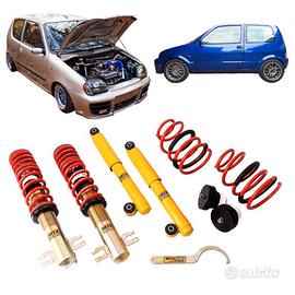 Assetto Ghiera STREET Fiat Seicento 187 Cinqueceno