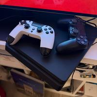 PS4 Slim 1TB - 2 Controller