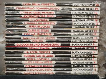 NATHAN NEVER DA 1 A 20 ORIGINALI DA EDICOLA