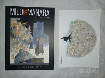 Milo MANARA Collection 1 Il Nome della Rosa +STAMP