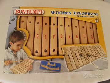 Xilofono Bontempi legno