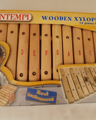 Xilofono Bontempi legno