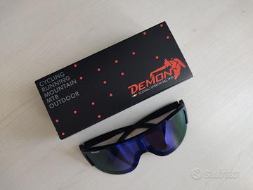 Demon occhiali da sole unisex specchiati
