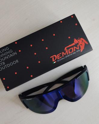 Demon occhiali da sole unisex specchiati