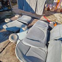 Interni Fiat 500 – set sedili in tessuto grigio