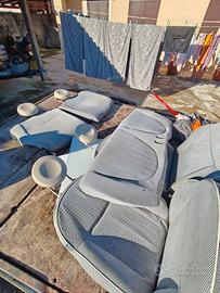 Interni Fiat 500 – set sedili in tessuto grigio
