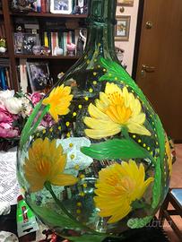 Damigiane grandissime dipinte