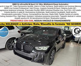 BMW X4 20d M-Sport Tetto Navi CAM LED Clima3Zone