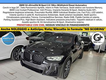 BMW X4 20d M-Sport Tetto Navi CAM LED Clima3Zone