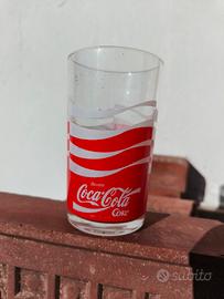 bicchiere cocacola vintage