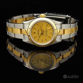 Rolex Oyster Perpetual lady steel gold ref 76193