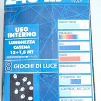 Filo luci led per albero Natale