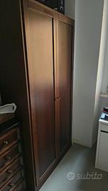 Armadio 2 ante con cassetto interno
