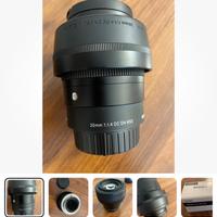 Fotocamera sony+gimbal+sigma