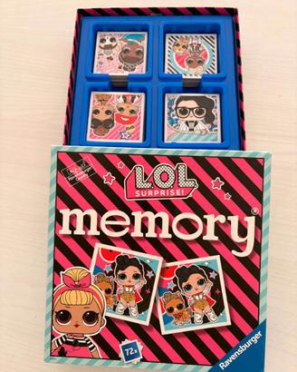 Gioco carte memory LOL Surprise Ravensburger