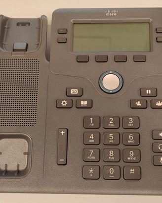 Telefono Cisco 6851 (compreso di accessori)