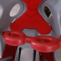 seggiolino anteriore bici + parabrezza