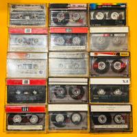 65-cassette anni/80 stereo/7 perfette MISTE