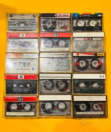 65-cassette anni/80 stereo/7 perfette MISTE
