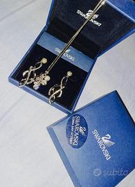 swarovski orecchini e collana