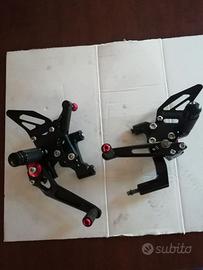 Pedane arretrate Ducati Panigale.