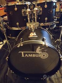 Batteria Tamburo Ash422 BlackSatin-fusti frassino-