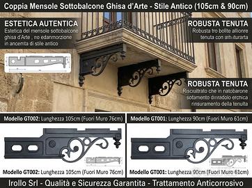 Mensole Sottobalcone GHIS