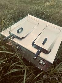 Friggitrice Professionale 25 litri in acciaio inox