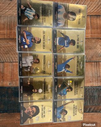 Collezione completa 10 DVD Maradona