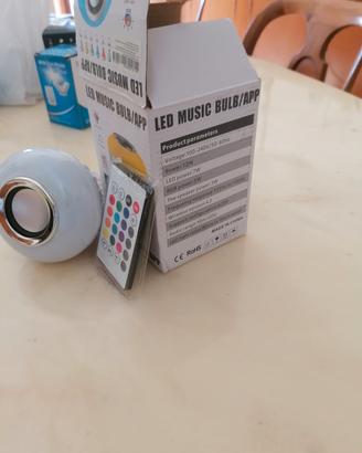 lampada Bluetooth multicolor 25w