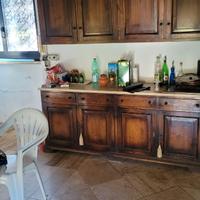 Cucina in legno massello