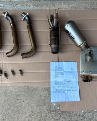 Scarico Spark Triumph Trident 660