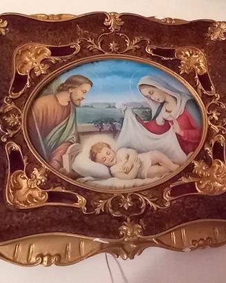 Capezzale anni 50/60 con luce interna