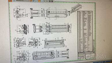 Disegno meccanico 2D e 3D